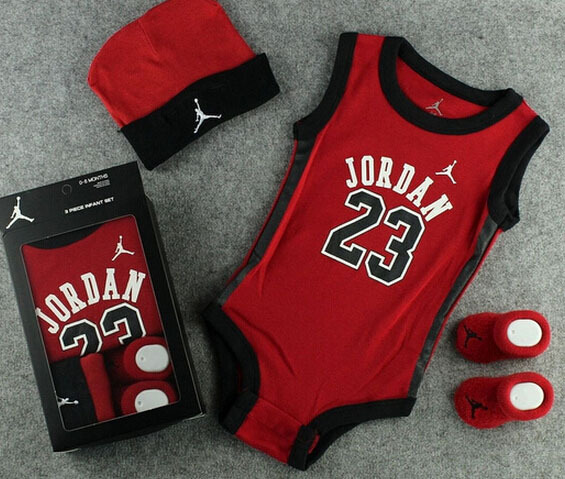 ensemble air jordan pour bebe, ... New 23 Jordan Baby bodysuit AJ JD Brand logos baby clothes 100 Cotton